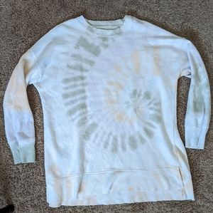 Faded soft tye dye sweatshirt M
